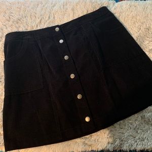 Button up skirt
